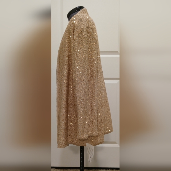 NWT Alfred Dunner Almond Sweater Shirt Necklace Set - Picture 3 of 11